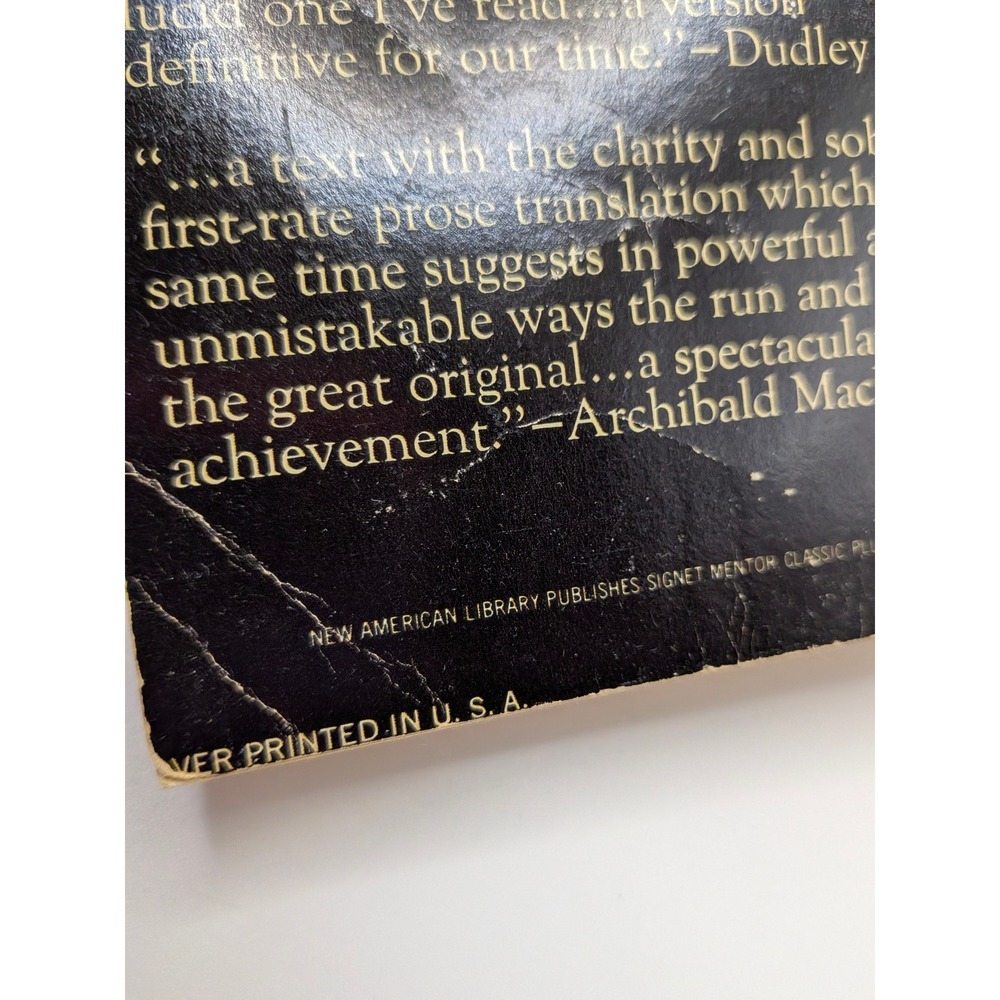 The Inferno Dante Alighieri Translation Mentor Vintage Paperback 1954 No ISBN - Picture 8 of 16